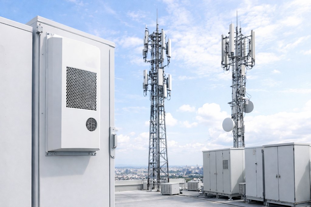 公司发布户外机柜空调，提供可靠的机架制冷